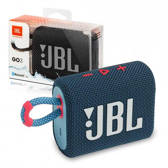 JBL GO 3 ბლუთუზ დინამიკები სპიკერები
